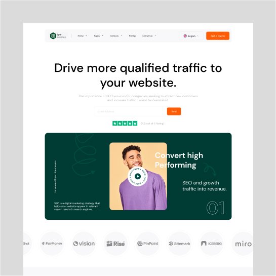 Image gallery marquee